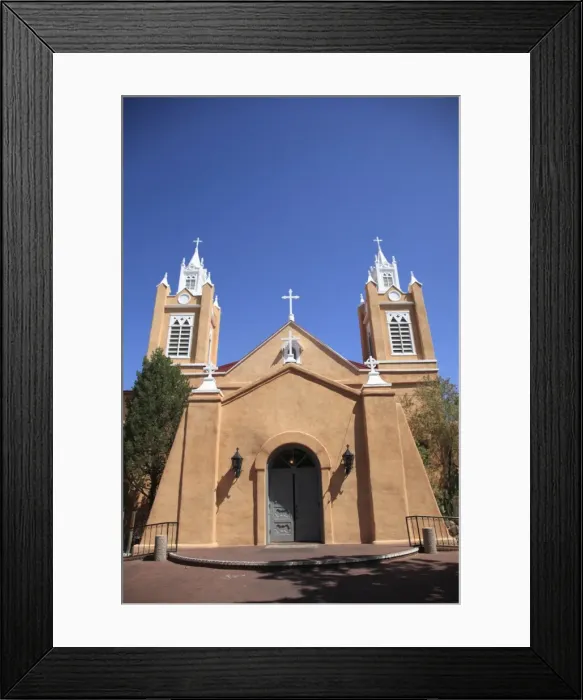 Framed Print : San Felipe de Neri Church, Old Town, Albuquerque, New Mexico, United States of America Framed Print : San Felipe de Neri Church, Old Town, Albuquerque, New Mexico, United States of America