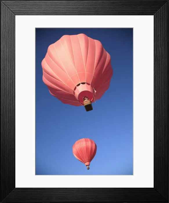 Framed Print : Hot air balloons, Los Lunas, New Mexico, United States of America, North America Framed Print : Hot air balloons, Los Lunas, New Mexico, United States of America, North America