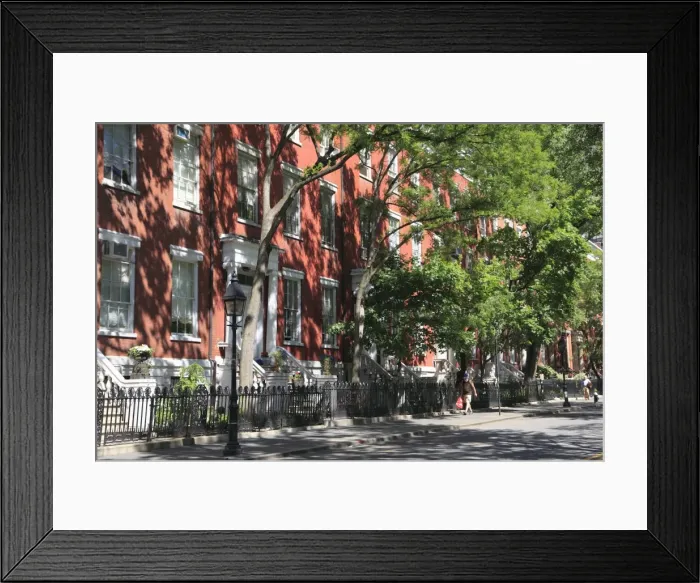 Framed Print : University Place, Greenwich Village, West Village, Manhattan, New York City Framed Print : University Place, Greenwich Village, West Village, Manhattan, New York City