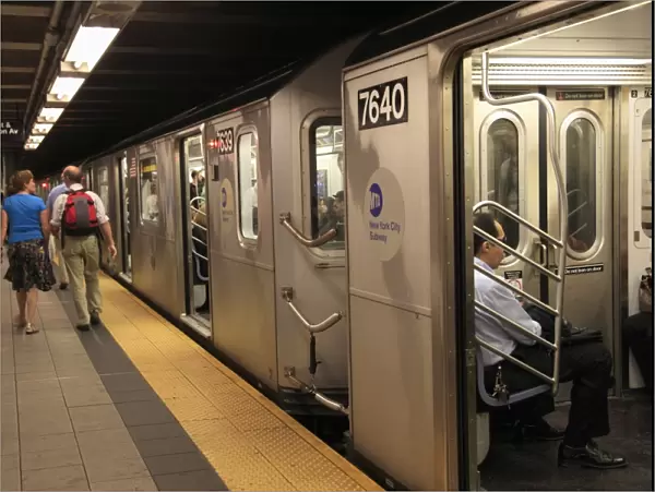 Subway, Manhattan, New York City, United States of America, North America