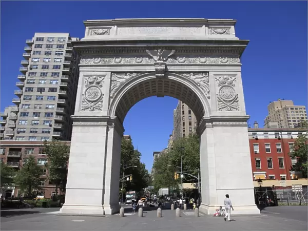 Washington Square Park, Washington Square Arch, Greenwich Village, West Village