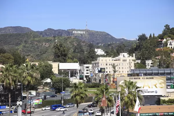 Oscars Billboard, Hollywood Sign, Hollywood, Los Angeles, California, United States of America