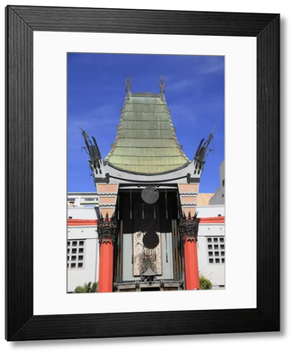 Framed Print : Graumans Chinese Movie Theater, Hollywood Boulevard, Hollywood, Los Angeles Framed Print : Graumans Chinese Movie Theater, Hollywood Boulevard, Hollywood, Los Angeles