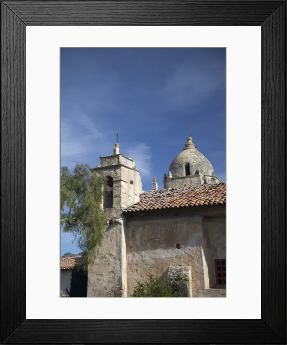 Framed Print : Mission San Carlos Borromeo de Carmelo (Carmel Mission), headquarters of the original Alta California Missions, in Carmel-by-the-Sea, California, United States of America Framed Print : Mission San Carlos Borromeo de Carmelo (Carmel Mission), headquarters of the original Alta California Missions, in Carmel-by-the-Sea, California, United States of America