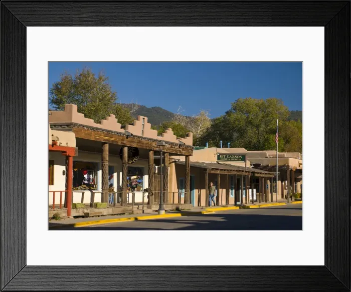 Framed Print : Taos, New Mexico, United States of America, North America Framed Print : Taos, New Mexico, United States of America, North America