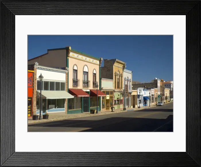Framed Print : Bridge Street, Las Vegas, New Mexico, United States of America, North America Framed Print : Bridge Street, Las Vegas, New Mexico, United States of America, North America