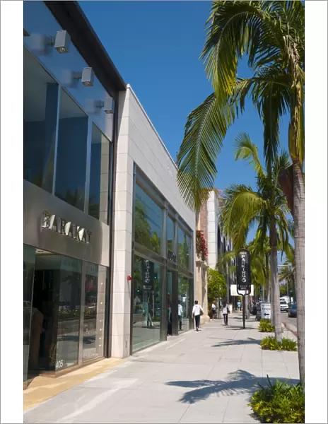 Rodeo Drive, Beverley Hills, Los Angeles, California, United States of America