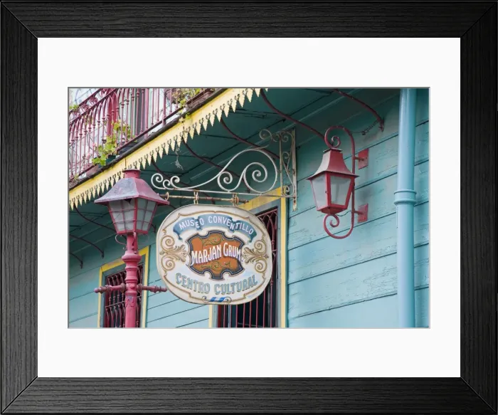 Framed Print : Museo Conventillo Marjan Grum on Moussy street, La Boca District of Buenos Aires Framed Print : Museo Conventillo Marjan Grum on Moussy street, La Boca District of Buenos Aires