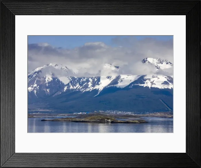 Framed Print : Port of Ushuaia, Tierra del Fuego, Patagonia, Argentina, South America Framed Print : Port of Ushuaia, Tierra del Fuego, Patagonia, Argentina, South America
