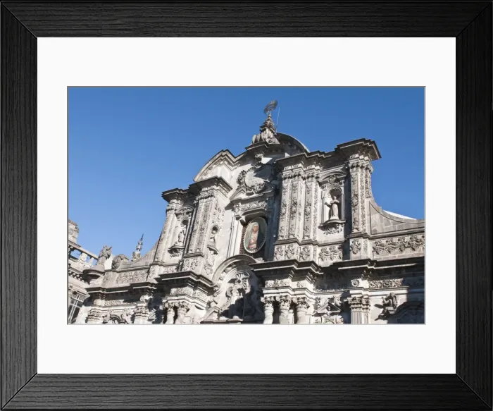 Framed Print : La Compania church, Historic Center, UNESCO World Heritage Site, Quito Framed Print : La Compania church, Historic Center, UNESCO World Heritage Site, Quito