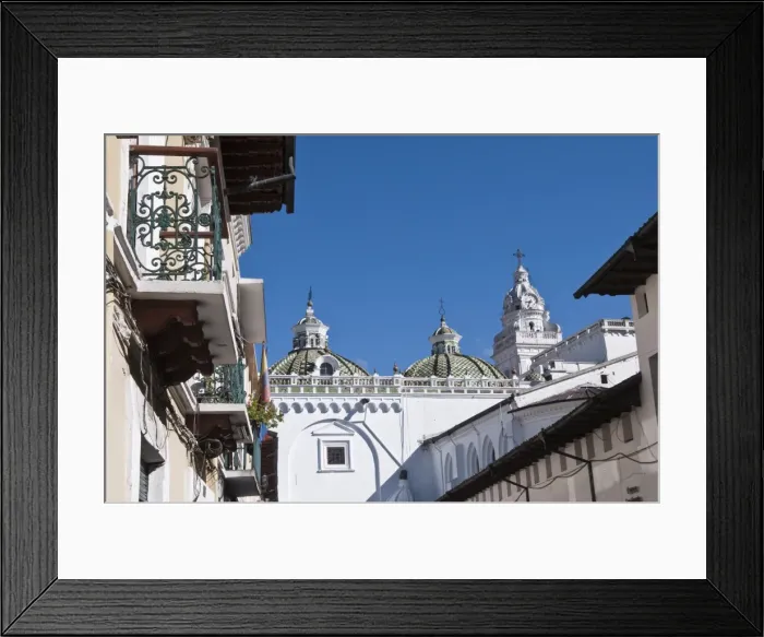 Framed Print : Rear of Santo Domingo Church, Historic Center, UNESCO World Heritage Site Framed Print : Rear of Santo Domingo Church, Historic Center, UNESCO World Heritage Site