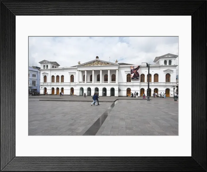 Framed Print : The Teatro Nacional Sucre, Historic Center, Quito, Ecuador, South America Framed Print : The Teatro Nacional Sucre, Historic Center, Quito, Ecuador, South America