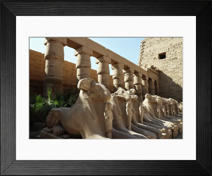 Framed Print : Temple details at Karnak, UNESCO World Heritage Site, Luxor, Egypt Framed Print : Temple details at Karnak, UNESCO World Heritage Site, Luxor, Egypt