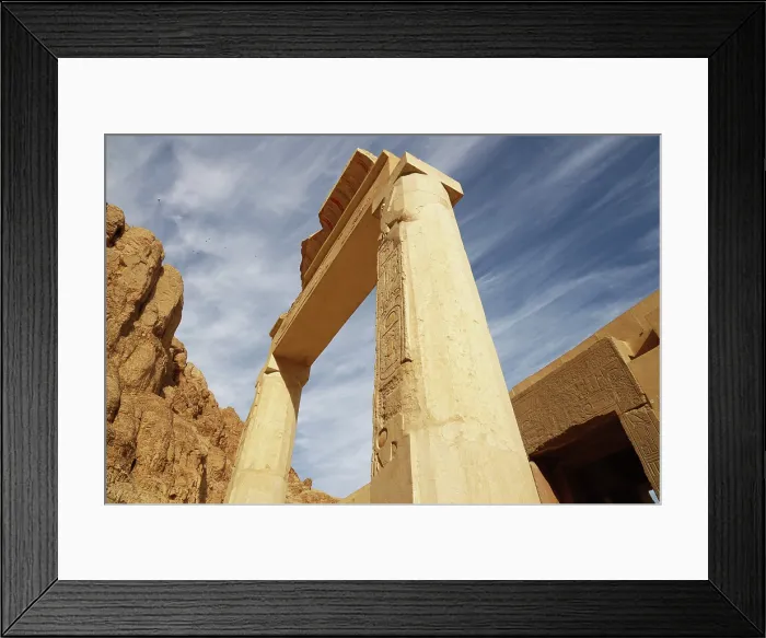 Framed Print : Temple details at Karnak, UNESCO World Heritage Site, Luxor, Egypt Framed Print : Temple details at Karnak, UNESCO World Heritage Site, Luxor, Egypt