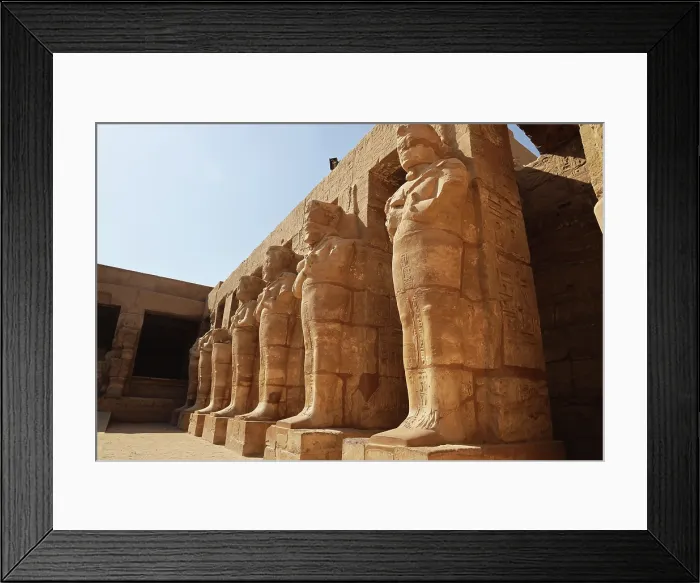 Framed Print : Temple details at Karnak, UNESCO World Heritage Site, Luxor, Egypt Framed Print : Temple details at Karnak, UNESCO World Heritage Site, Luxor, Egypt