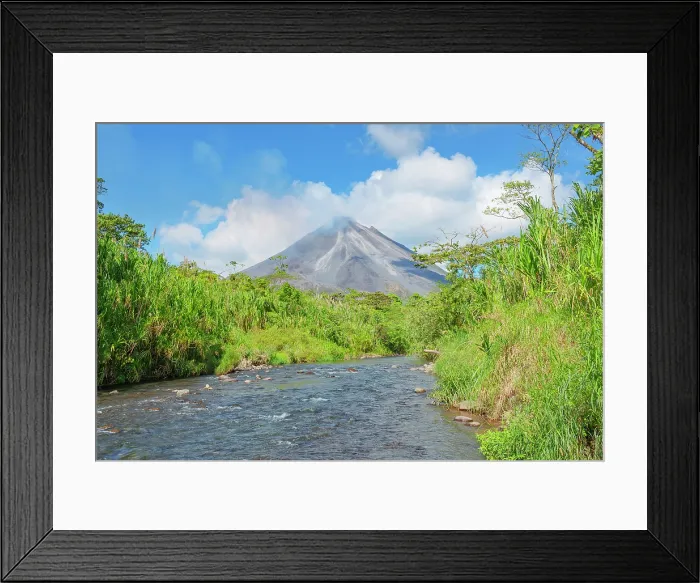 Framed Print : Arenal volcano, Arenal Volcano National Park, La Fortuna, Costa Rica Framed Print : Arenal volcano, Arenal Volcano National Park, La Fortuna, Costa Rica