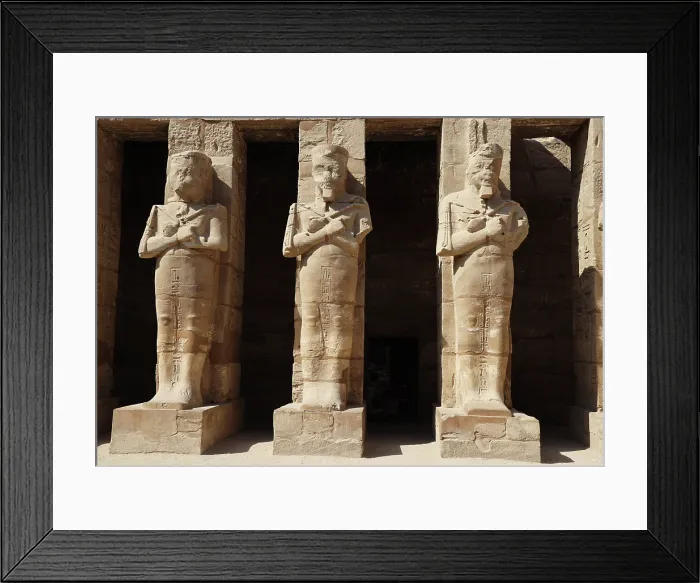 Framed Print : Temple details at Karnak, UNESCO World Heritage Site, Luxor, Egypt Framed Print : Temple details at Karnak, UNESCO World Heritage Site, Luxor, Egypt