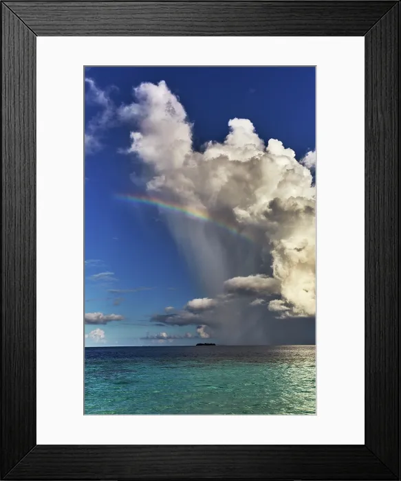 Framed Print : Tumultuous clouds of a tropical thunderstorm, Havodda Island, Gaafu Dhaalu atoll, Maldives Framed Print : Tumultuous clouds of a tropical thunderstorm, Havodda Island, Gaafu Dhaalu atoll, Maldives