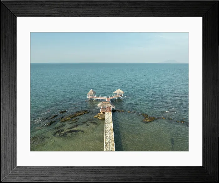 Framed Print : Ganh Dau Beach, Phu Quoc Island, Vietnam