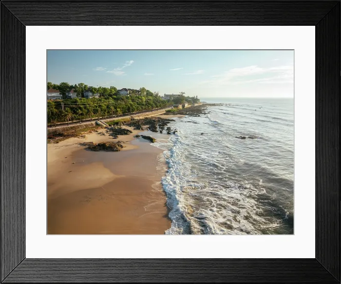 Framed Print : Aerial view of Bai da Ong Dia Beach, Mui Ne, Binh Thuan Province, Vietnam Framed Print : Aerial view of Bai da Ong Dia Beach, Mui Ne, Binh Thuan Province, Vietnam