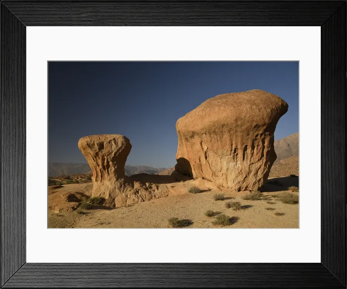 Framed Print : Rock formations around Tafraoute, Morocco Framed Print : Rock formations around Tafraoute, Morocco