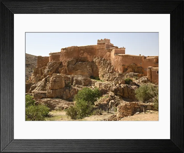 Framed Print : Berber granary (agadir) in Daw Tagadirte, Morocco Framed Print : Berber granary (agadir) in Daw Tagadirte, Morocco