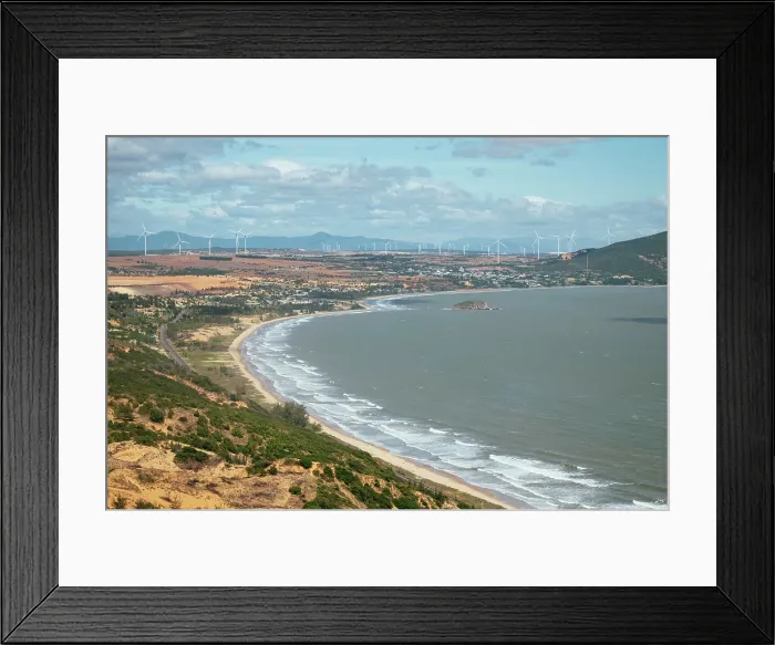 Framed Print : Hon Rua Beach, Mui Ne, Binh Thuan Province, Vietnam Framed Print : Hon Rua Beach, Mui Ne, Binh Thuan Province, Vietnam