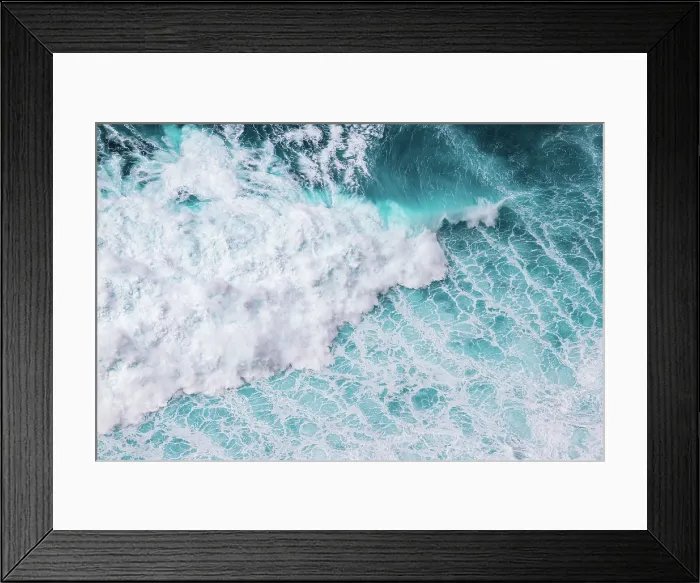 Framed Print : Ocean waves in Porto Moniz, Madeira, Portugal Framed Print : Ocean waves in Porto Moniz, Madeira, Portugal