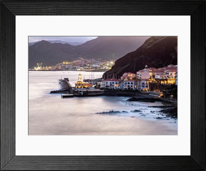 Framed Print : dramatic coastline with rocks of Madeira, Portugal Framed Print : dramatic coastline with rocks of Madeira, Portugal