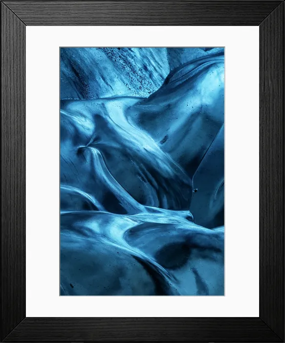 Framed Print : Flowing Blue Ice Wall Abstract Details, Sapphire Ice Cave, Breithamerkurjokull Glacier, Vatnajokull National Park, Iceland Framed Print : Flowing Blue Ice Wall Abstract Details, Sapphire Ice Cave, Breithamerkurjokull Glacier, Vatnajokull National Park, Iceland