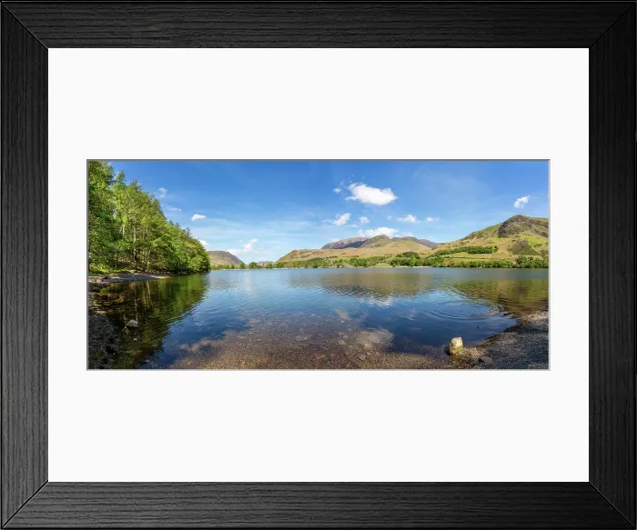 Framed Print : Buttermere Lake in the Lake District, Cumbria, England, UK Framed Print : Buttermere Lake in the Lake District, Cumbria, England, UK