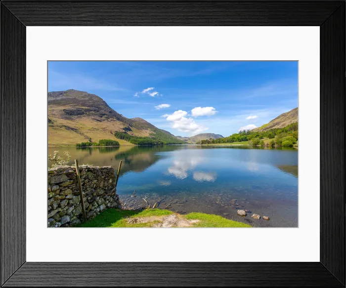 Framed Print : Buttermere in The Lake District, Cumbria, UK Framed Print : Buttermere in The Lake District, Cumbria, UK