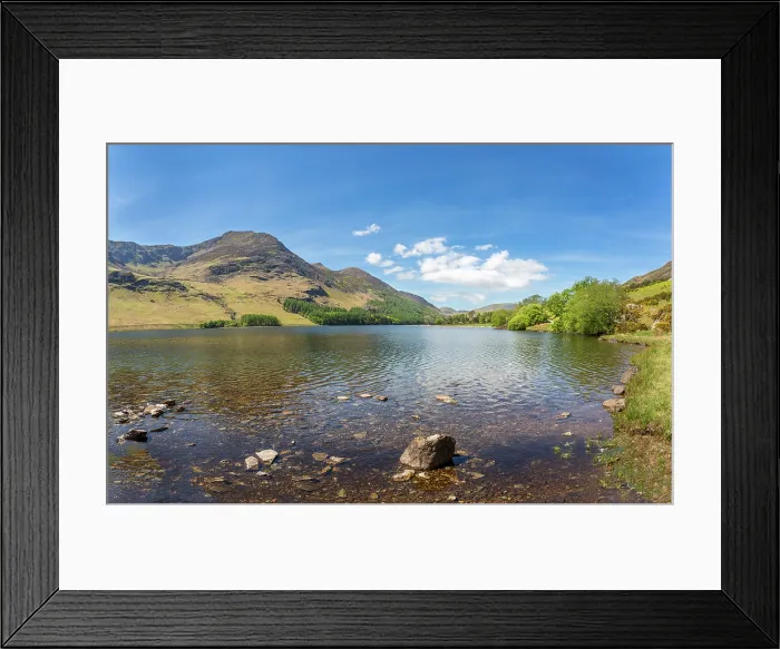 Framed Print : Buttermere in The Lake District, Cumbria, UK Framed Print : Buttermere in The Lake District, Cumbria, UK