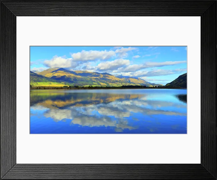 Framed Print : Diamond Lake, Glenorchy, near Queenstown, South Island, New Zealand Framed Print : Diamond Lake, Glenorchy, near Queenstown, South Island, New Zealand
