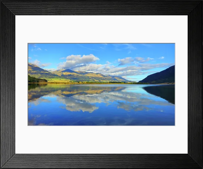 Framed Print : Diamond Lake, Glenorchy, near Queenstown, South Island, New Zealand Framed Print : Diamond Lake, Glenorchy, near Queenstown, South Island, New Zealand
