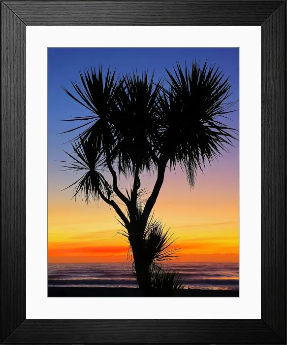 Framed Print : Sunset, Hokitika, South Island, New Zealand Framed Print : Sunset, Hokitika, South Island, New Zealand