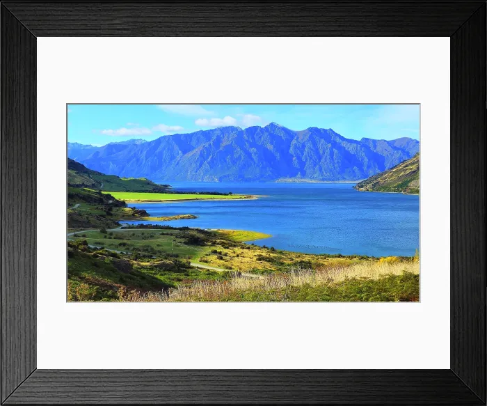 Framed Print : Lake Hawea, South Island, New Zealand Framed Print : Lake Hawea, South Island, New Zealand