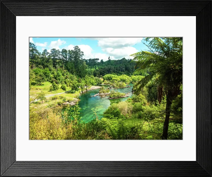 Framed Print : Otumuheke Stream (Spa Park Hot Pools), New Zealand Framed Print : Otumuheke Stream (Spa Park Hot Pools), New Zealand