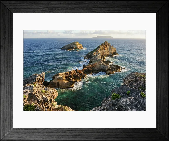 Framed Print : Pointes des Colibris (Colibris cape), Pointe des Chateaux, Grande-Terre, Guadeloupe Framed Print : Pointes des Colibris (Colibris cape), Pointe des Chateaux, Grande-Terre, Guadeloupe