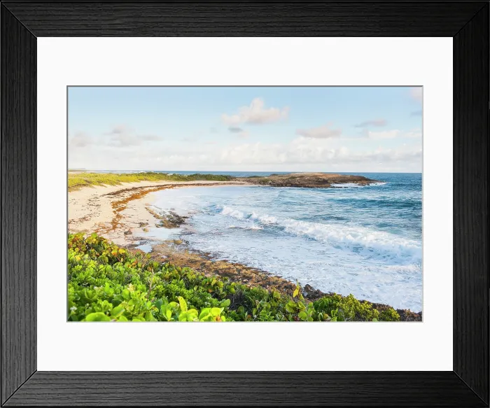 Framed Print : Anse des chateaux beach, Pointe des Chateaux, Grande-Terre, Guadeloupe Framed Print : Anse des chateaux beach, Pointe des Chateaux, Grande-Terre, Guadeloupe