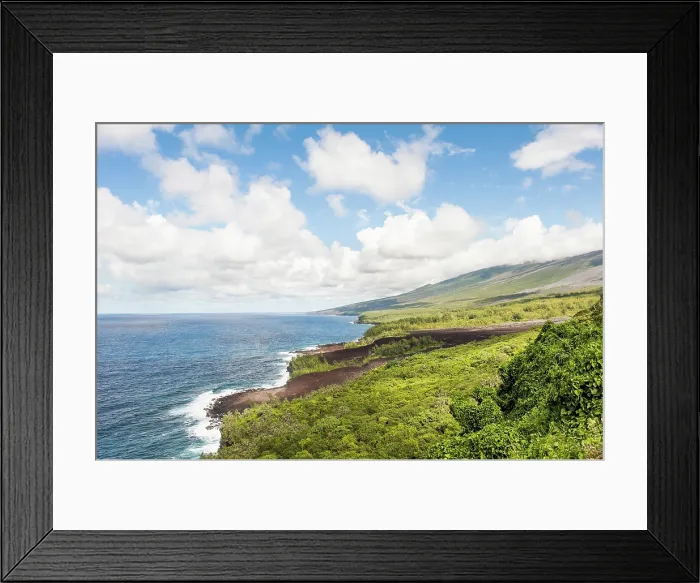 Framed Print : Le Grand Brule Coast, Reunion Framed Print : Le Grand Brule Coast, Reunion