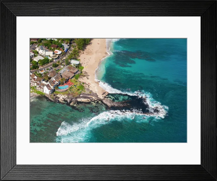 Framed Print : Boucan Canot hotel, aerial view of lagoon west coast, Saint-Gilles-les-Bains, Reunion Framed Print : Boucan Canot hotel, aerial view of lagoon west coast, Saint-Gilles-les-Bains, Reunion