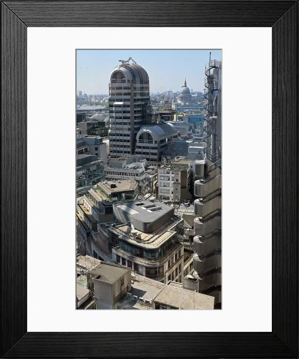 Framed Print : City views from the Garden at 120 Fenchurch Street Framed Print : City views from the Garden at 120 Fenchurch Street