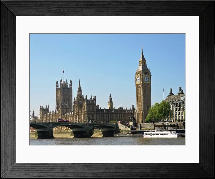 Framed Print : Big Ben and the Houses of Parliament Framed Print : Big Ben and the Houses of Parliament