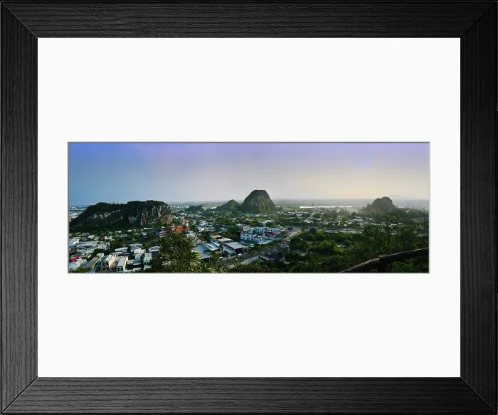 Framed Print : View from Marble Mountain Framed Print : View from Marble Mountain