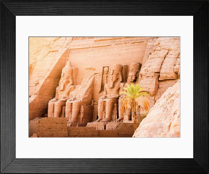 Framed Print : Statues of the Great temple of Ramses II, Abu Simbel, Aswan, Egypt Framed Print : Statues of the Great temple of Ramses II, Abu Simbel, Aswan, Egypt