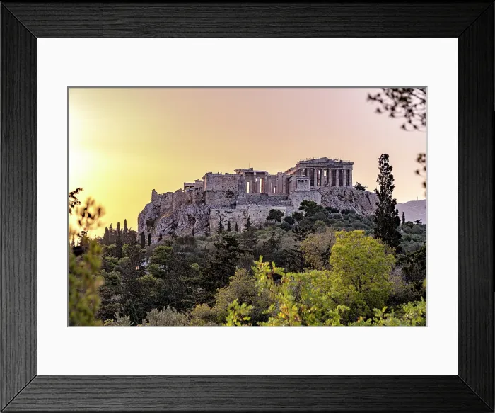 Framed Print : Acropolis at dawn, Athens, Attica, Greece Framed Print : Acropolis at dawn, Athens, Attica, Greece