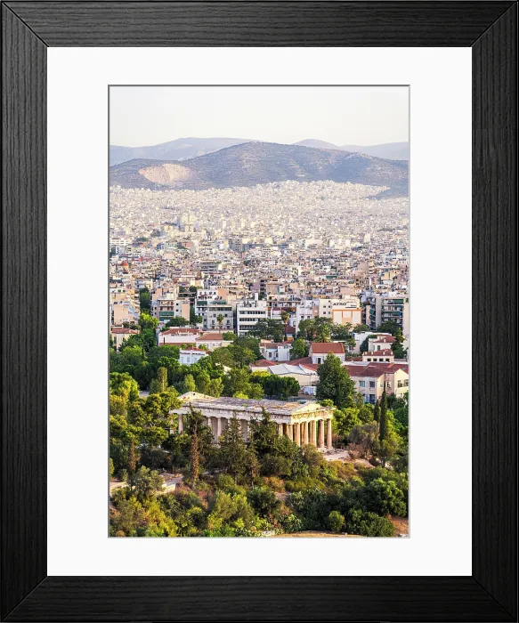 Framed Print : Temple of Hephaestus, Ancient Agora of Athens, Attica, Greece Framed Print : Temple of Hephaestus, Ancient Agora of Athens, Attica, Greece
