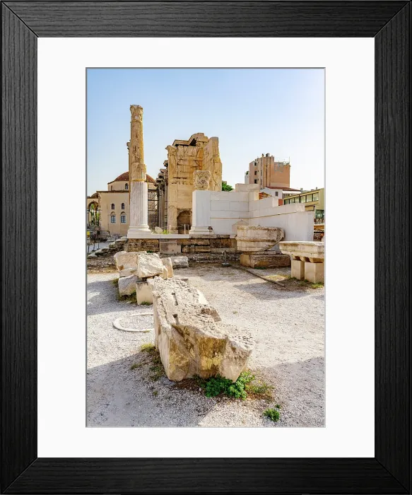 Framed Print : Hadrian's Library, Athens, Attica, Greece Framed Print : Hadrian's Library, Athens, Attica, Greece