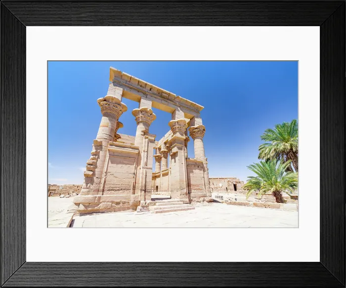 Framed Print : Trajan's Kiosk, Temple of Philae, Aswan, Egypt Framed Print : Trajan's Kiosk, Temple of Philae, Aswan, Egypt